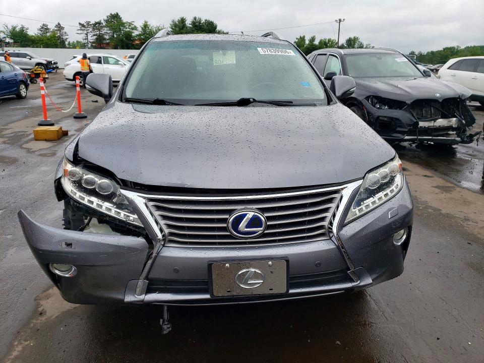 2013 Lexus Rx VIN JTJBC1BA8D2057050 COPART salvage auction — FRONT END, Ct - Cert Of Title-Salvage, sold $3,600 on 2026-07-17 (photo 5)
