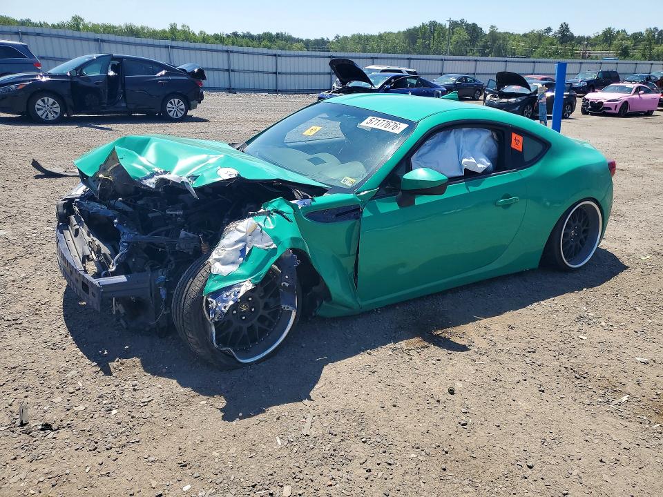 2013 Scion VIN JF1ZNAA10D2700526 COPART salvage auction — FRONT END, Va - Cert Of Title - Salvage, sold $1,050 on 2026-07-15 (photo 1)