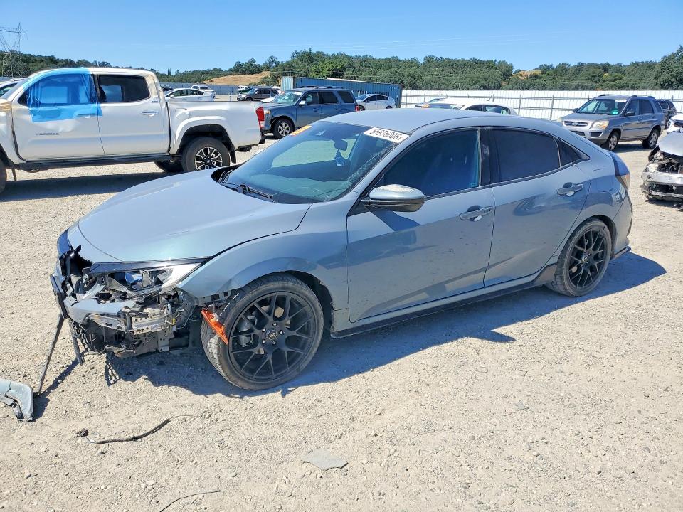 2020 Honda VIN SHHFK7G40LU207109 COPART salvage auction — FRONT END, Ca - Salvage Certificate, sold $3,050 on 2026-07-17 (photo 1)