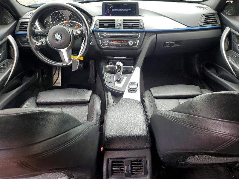 2014 BMW 3er VIN WBA3B9G53ENR90677 COPART salvage auction — SIDE, Il - Salvage Certificate, sold $3,550 on 2026-07-29 (photo 8)