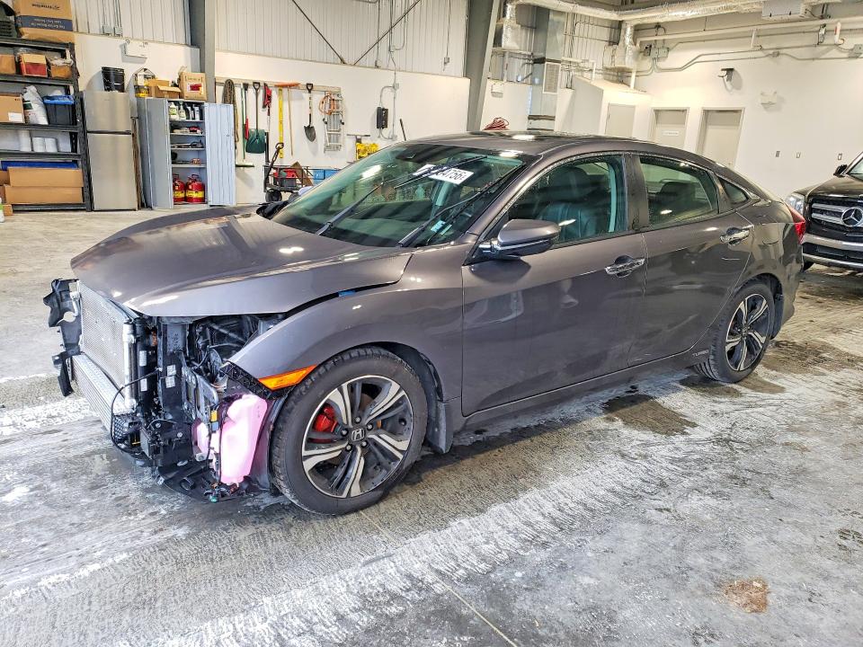 2018 Honda Civic VIN 2HGFC1F92JH107725 COPART salvage auction — FRONT END, Ns - Salvage Title, sold $5,700 on 2026-07-09 (photo 1)