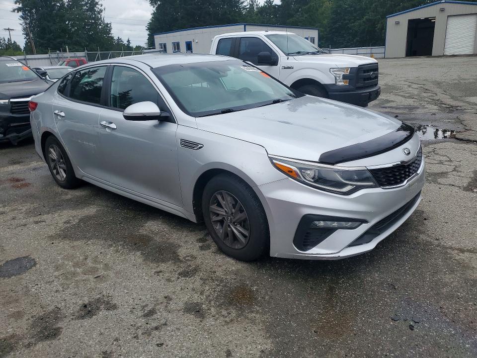 2019 Kia Optima VIN 5XXGT4L3XKG357903 COPART salvage auction — MECHANICAL, Wa - Cert Of Ownership-Rebuilt, sold $650 on 2026-07-27 (photo 4)