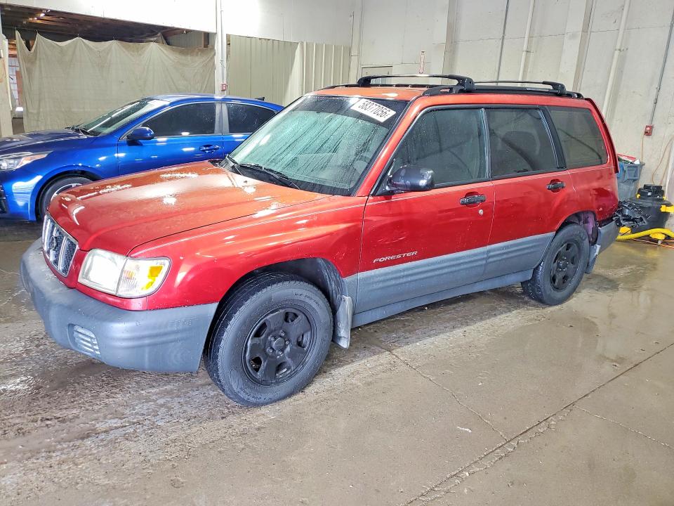 2002 Subaru Forester VIN JF1SF63592G754371 COPART salvage auction — REAR END, Tn - Salvage Certificate, sold $425 on 2026-07-28 (photo 1)
