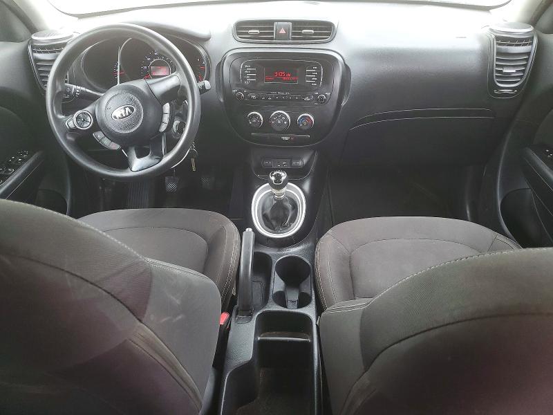 2015 Kia Soul VIN KNDJN2A23F7175814 COPART salvage auction — MINOR DENT/SCRATCHES, Fl - Certificate Of Title, sold $1,000 on 2026-07-14 (photo 8)