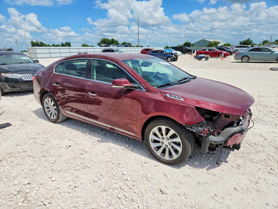 2016 Buick Lacrosse VIN 1G4GB5G37GF185978 COPART salvage auction — FRONT END, Tx - Salvage Vehicle Title, sold $1,300 on 2026-07-09 (photo 4)