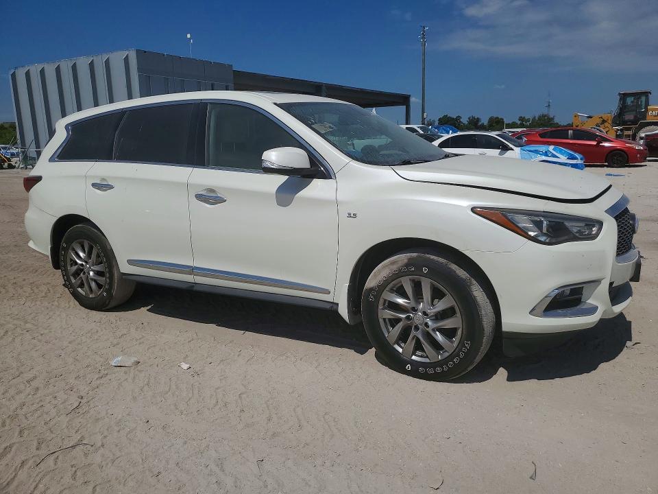 2017 Infiniti Qx60 VIN 5N1DL0MM4HC554931 COPART salvage auction — MINOR DENT/SCRATCHES, Ma - Certificate Of Title, sold $2,200 on 2026-07-30 (photo 4)