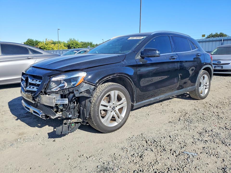 2019 Mercedes-benz VIN WDCTG4EBXKU010907 COPART salvage auction — FRONT END, Ca - Salvage Certificate, sold $4,500 on 2026-07-07 (photo 1)