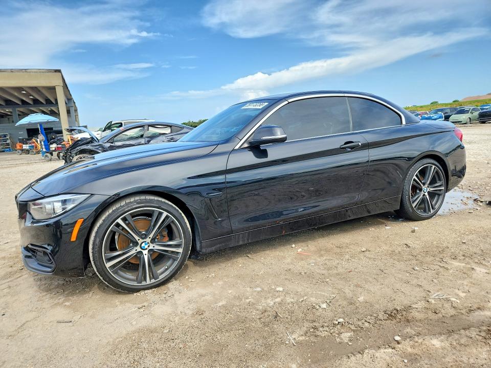 2020 BMW 4er VIN WBA4Z1C01L5N01122 COPART salvage auction — WATER/FLOOD, Fl - Certificate Of Destruction, sold $8,200 on 2026-07-09 (photo 1)