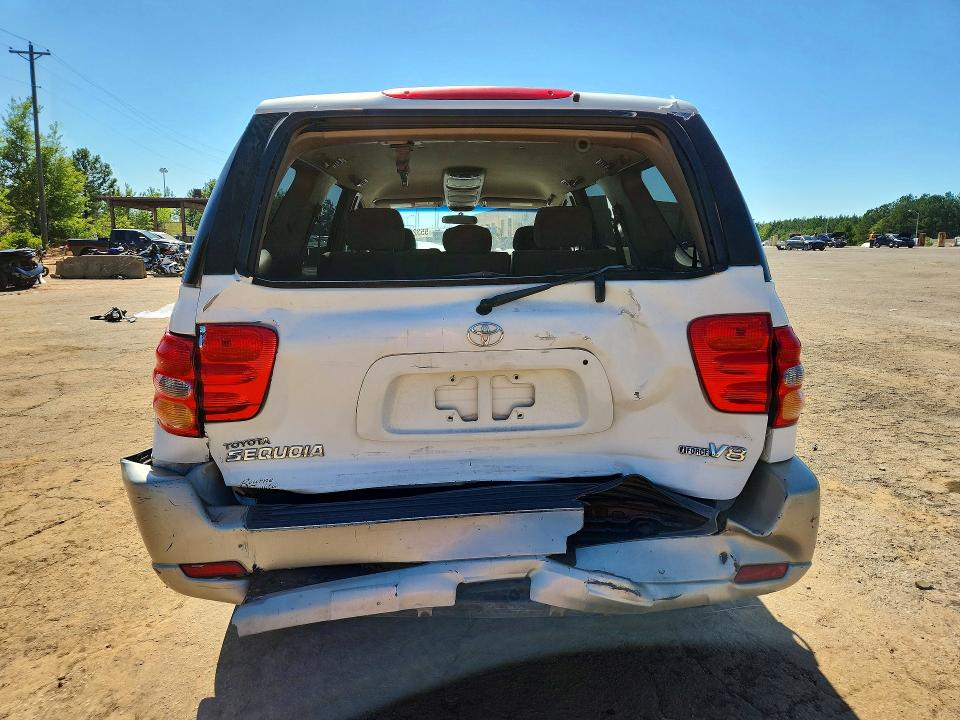 2003 Toyota Sequoia VIN 5TDZT34A93S139760 COPART salvage auction — FRONT END, Sc - Cert Of Title-Salvage, sold $825 on 2026-07-17 (photo 6)