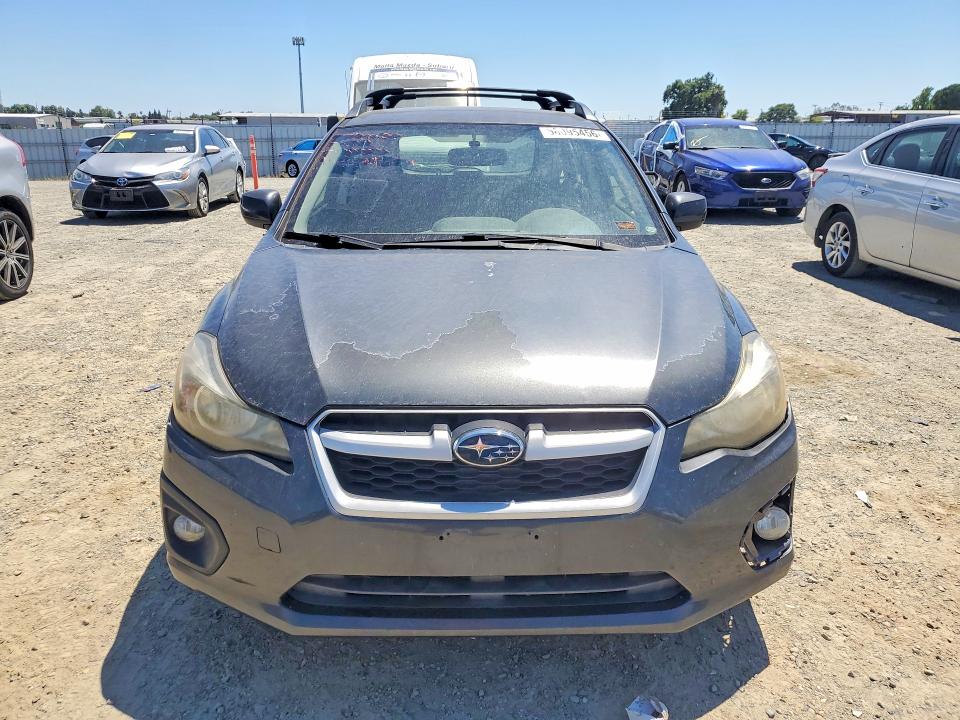 2013 Subaru VIN JF1GPAL64D2822025 COPART salvage auction — REAR END, Ca - Salvage Certificate, sold $1,550 on 2026-07-21 (photo 5)