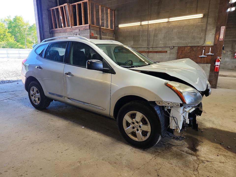2015 Nissan Rogue VIN JN8AS5MV3FW755039 COPART salvage auction — FRONT END, Ny - Mv-907A Salvage Certificate, sold $125 on 2026-07-13 (photo 4)