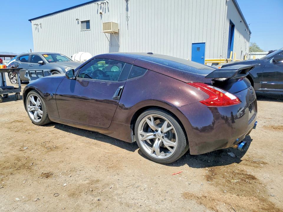 2010 Nissan 370z VIN JN1AZ4EH3AM500456 COPART salvage auction — FRONT END, Az - Cert Of Title - Salvage, sold $3,200 on 2026-07-24 (photo 2)