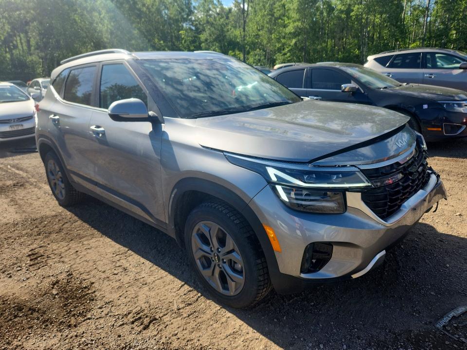 2026 Kia VIN KNDEUCAA3T7859694 COPART salvage auction — FRONT END, On - Permit Salvage, sold $9,700 on 2026-07-14 (photo 4)
