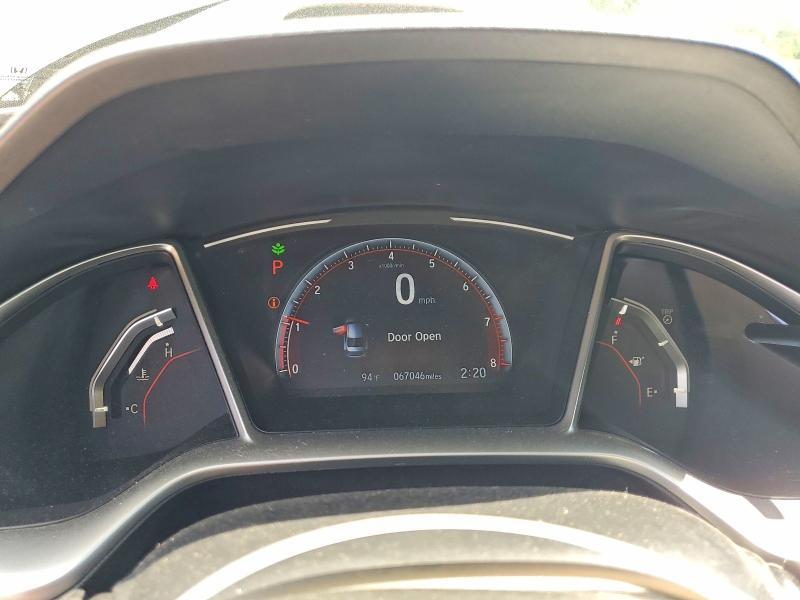 2021 Honda Civic VIN 2HGFC2F86MH528929 COPART salvage auction — REAR END, Ma - Cert Of Title-Salvage, sold $5,300 on 2026-07-02 (photo 9)