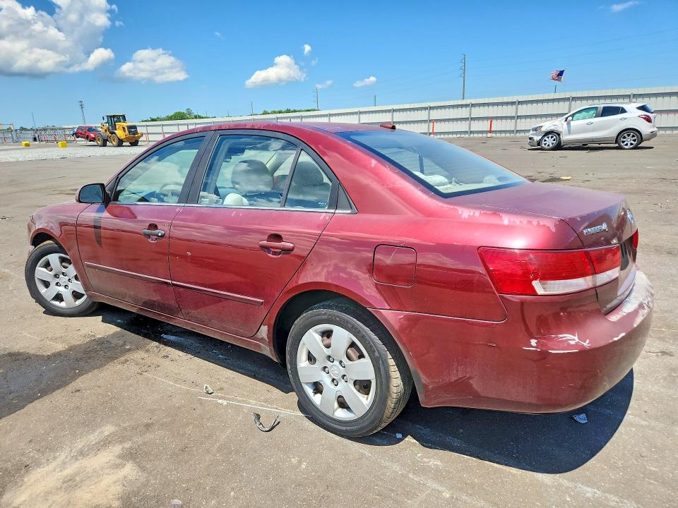2008 Hyundai Sonata VIN 5NPET46C88H321420 COPART salvage auction — FRONT END, Fl - Cert Of Title Slvg Rebuildable, sold $275 on 2026-07-06 (photo 2)