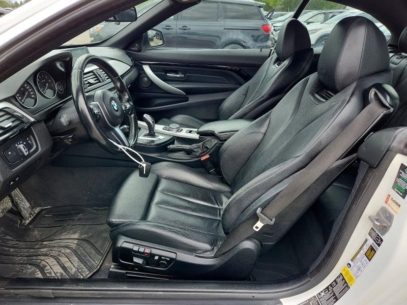 2015 BMW 4 series VIN WBA3T7C59FPW79221 COPART salvage auction — MINOR DENT/SCRATCHES, ON - PERMIT REBUILT - FIT (P), sold $6,600 on 2026-08-18 (photo 7)