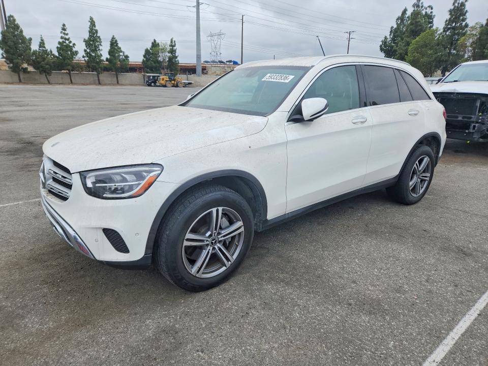 2021 Mercedes-benz Glc VIN W1N0G8DBXMV278637 COPART salvage auction — MECHANICAL, Ca - Dis/Dlr/Exp Only Clean Title, sold $9,500 on 2026-07-10 (photo 1)