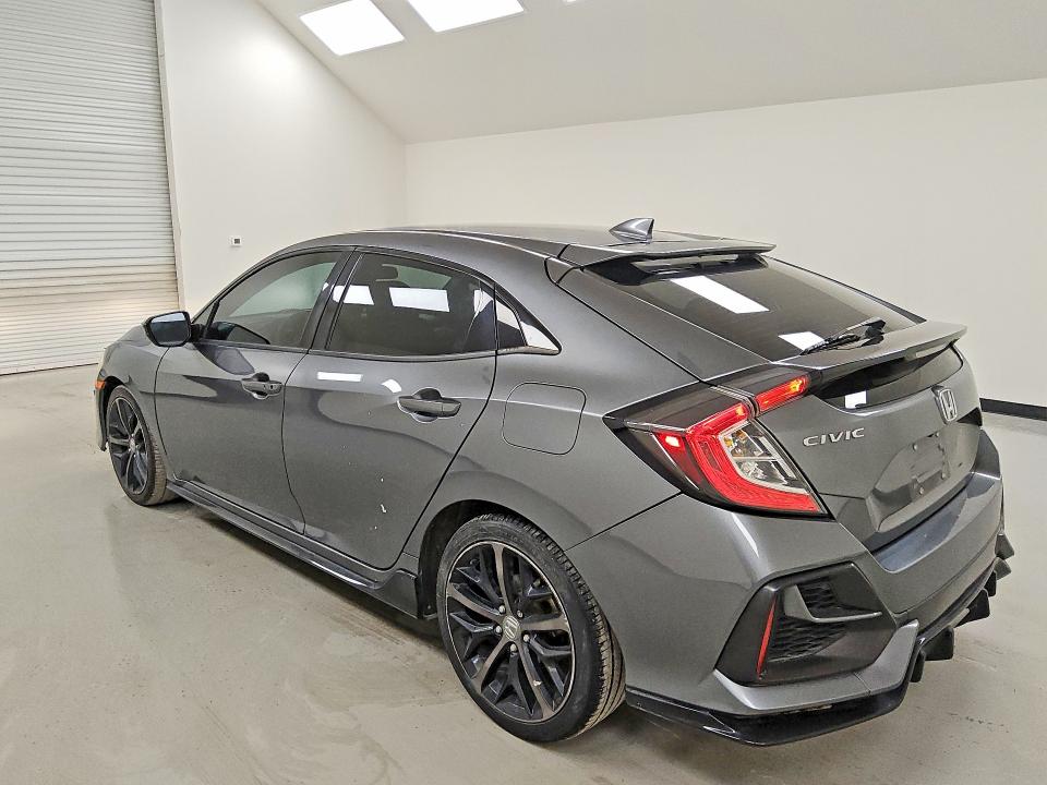 2020 Honda Civic VIN SHHFK7H40LU206539 COPART salvage auction — MECHANICAL, TX - CERTIFICATE OF TITLE, sold $9,200 on 2026-07-28 (photo 2)
