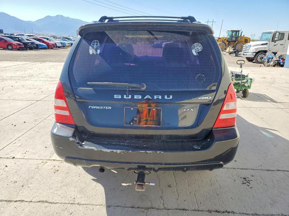 2004 Subaru Forester VIN JF1SG636X4G710727 COPART salvage auction — FRONT END, Ut - Salvage Certificate, sold $300 on 2026-07-06 (photo 6)
