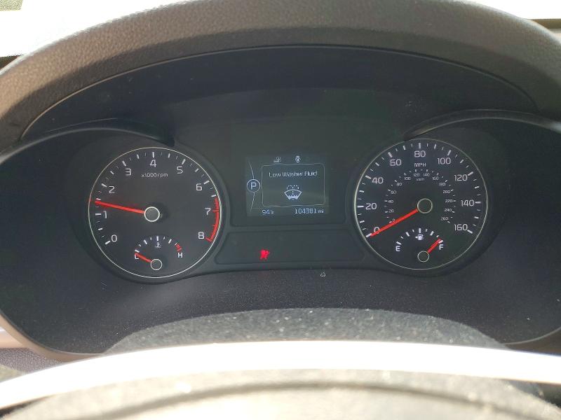 2017 Kia Optima VIN 5XXGT4L32HG174861 COPART salvage auction — FRONT END, Ma - Cert Of Title-Salvage, sold $550 on 2026-07-08 (photo 9)