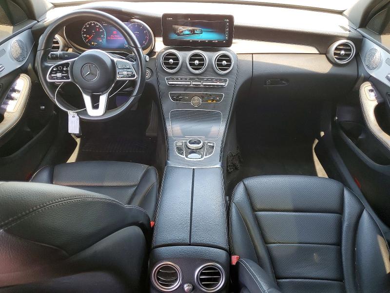 2021 Mercedes-benz C-klasse VIN W1KWF8DBXMR631655 COPART salvage auction — MINOR DENT/SCRATCHES, Ca - Dis/Dlr/Exp Only Clean Title, sold $12,200 on 2026-07-16 (photo 8)