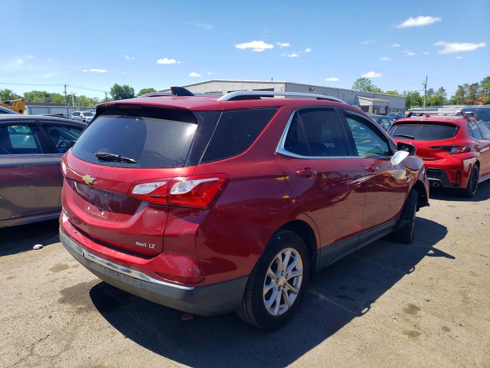 2020 Chevrolet Equinox VIN 2GNAXUEV6L6183404 COPART salvage auction — FRONT END, CT - CERT OF TITLE-SALVAGE, sold $2,450 on 2026-07-02 (photo 3)