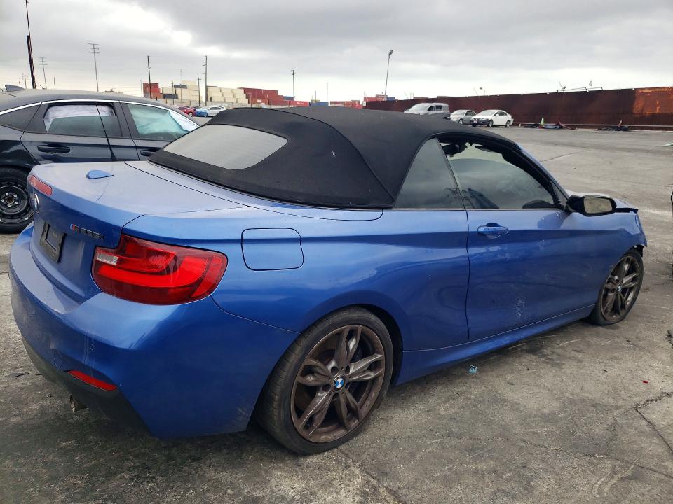 2015 BMW M2 VIN WBA1M1C58FV393521 COPART salvage auction — FRONT END, Ca - Dis/Dlr/Exp Only Clean Title (P), sold $3,050 on 2026-07-24 (photo 3)