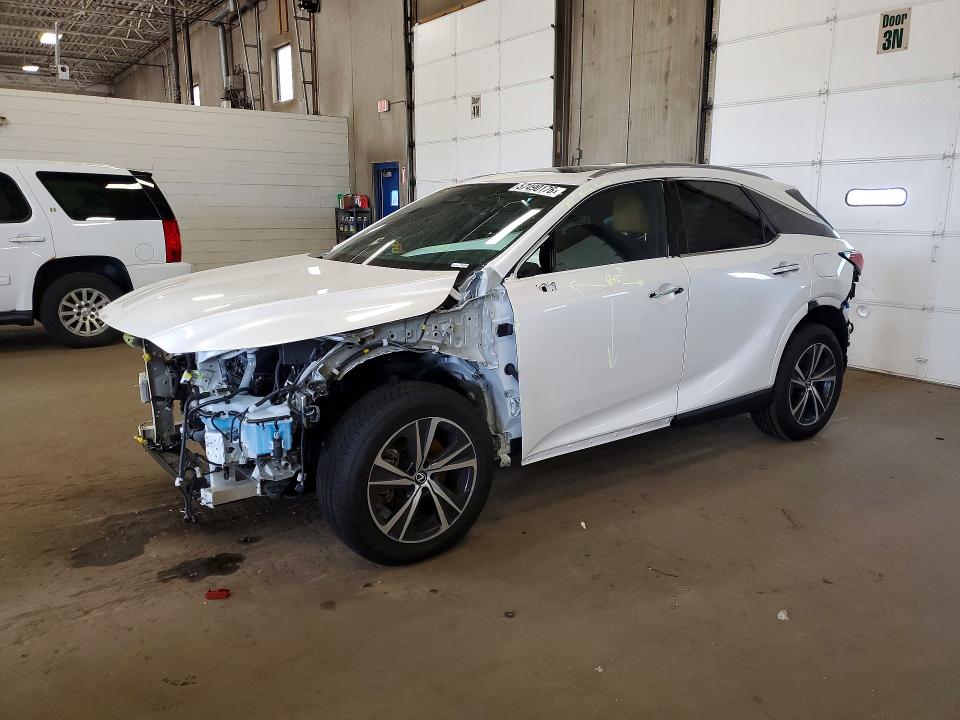 2023 Lexus Rx VIN 2T2BAMCAXPC020849 COPART salvage auction — FRONT END, Mn - Cert Of Title-Salvage, sold $25,500 on 2026-07-02 (photo 1)