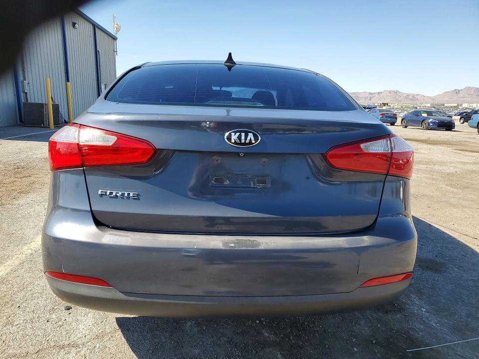 2016 Kia Forte VIN KNAFX4A65G5603701 COPART salvage auction — FRONT END, Az - Cert Of Title - Salvage, sold $550 on 2026-07-07 (photo 6)