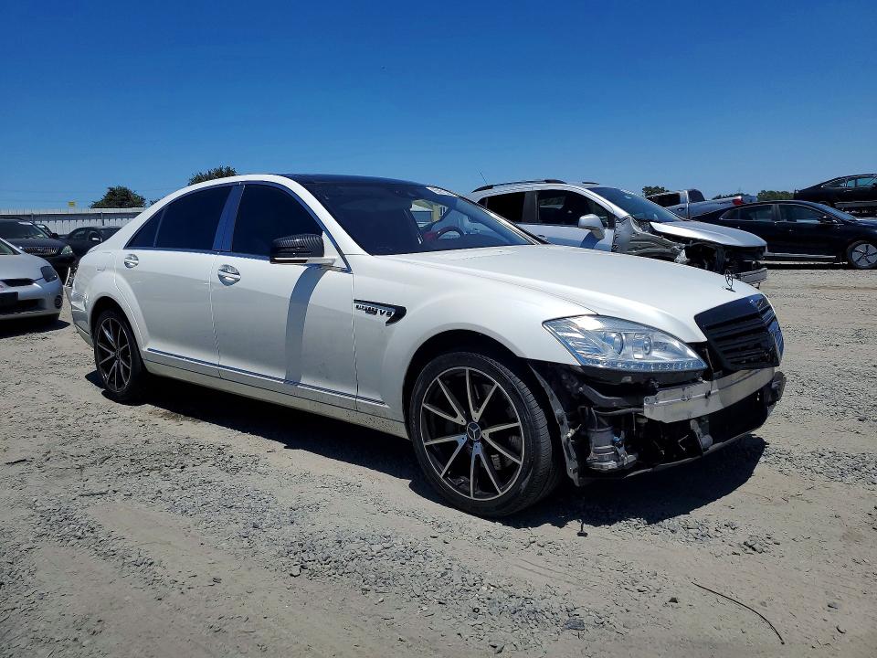 2013 Mercedes-benz S-klasse VIN WDDNG9EB7DA528611 COPART salvage auction — FRONT END, Ca - Salvage Certificate, sold $1,850 on 2026-07-09 (photo 4)