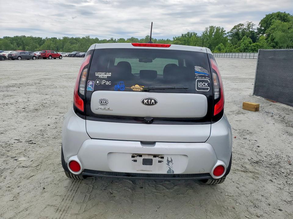 2016 Kia VIN KNDJX3A5XG7858346 COPART salvage auction — REAR END, SC - CERT OF TITLE-SALVAGE, sold $1,500 on 2026-07-06 (photo 6)