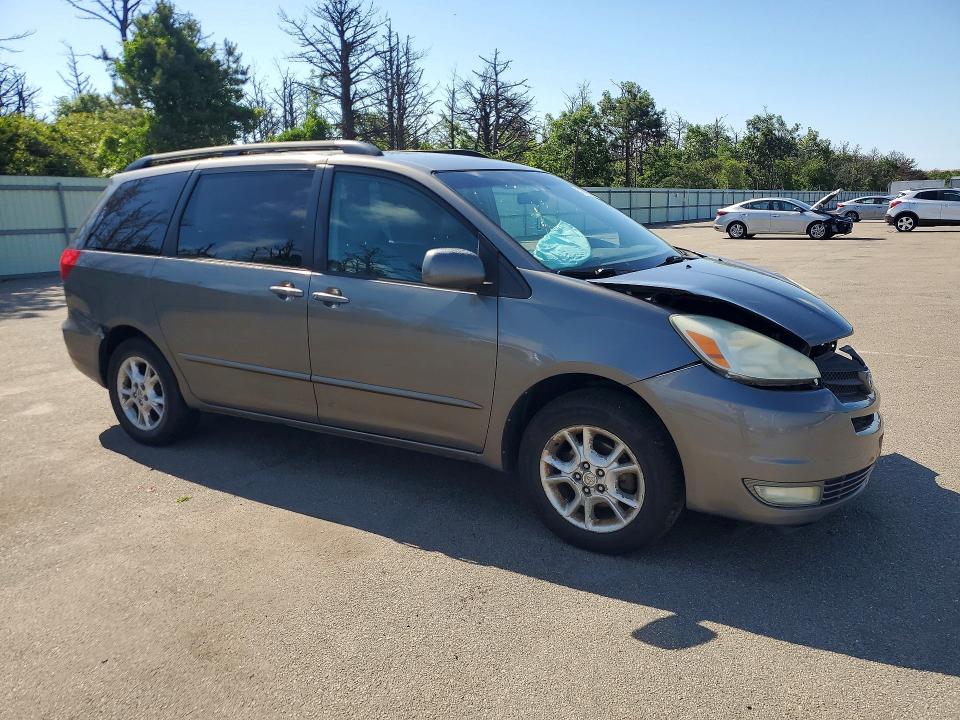 2004 Toyota Sienna VIN 5TDZA22C84S074096 COPART salvage auction — FRONT END, Ny - Mv-907A Salvage Certificate, sold $925 on 2026-07-20 (photo 4)