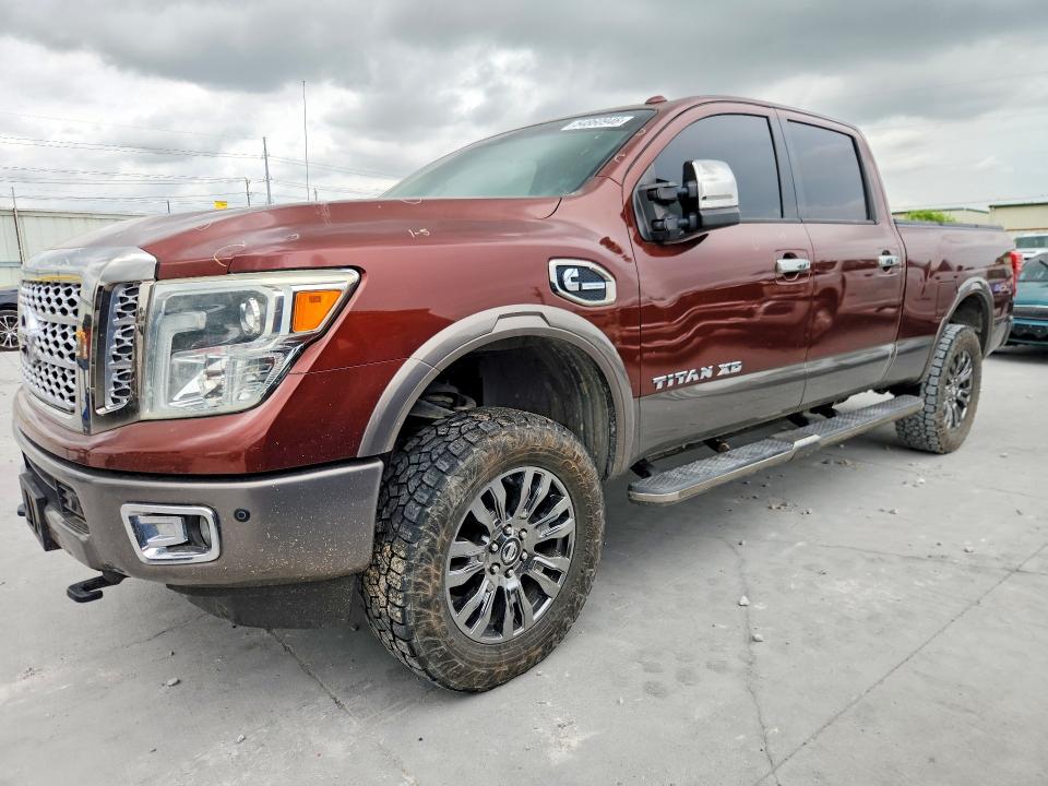 2016 Nissan TITAN VIN 1N6BA1F21GN505804 — COPART salvage auction photo