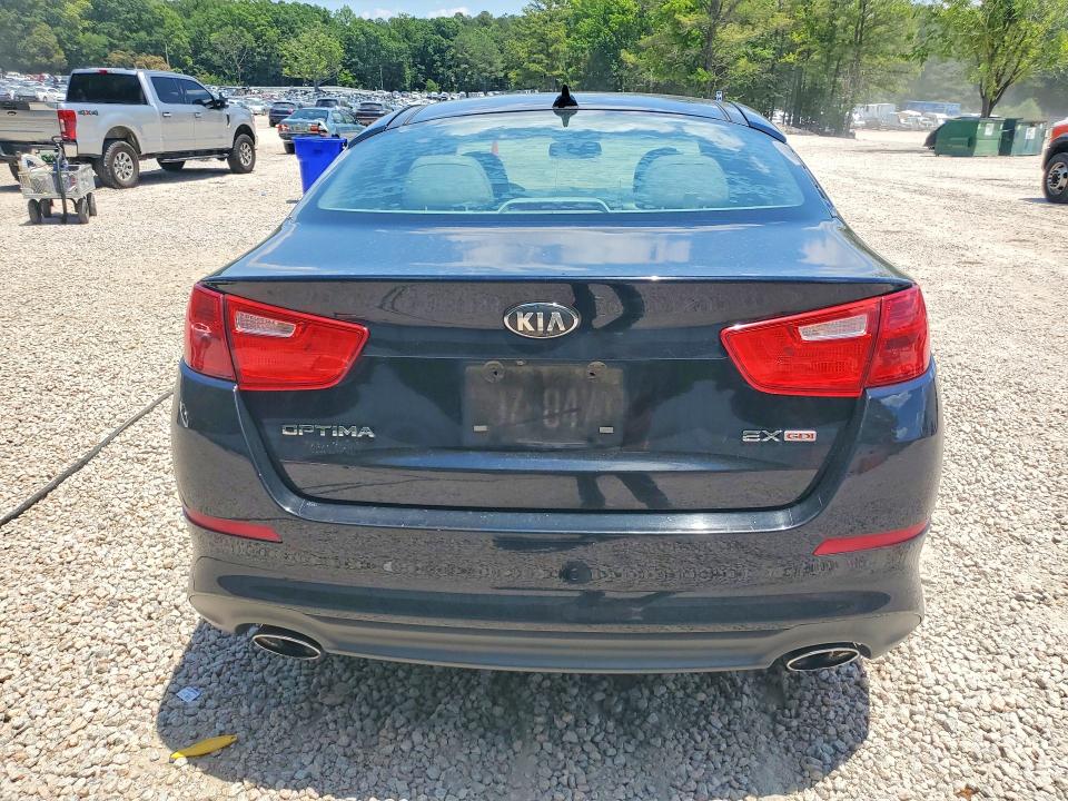 2014 Kia Optima VIN 5XXGN4A78EG304606 COPART salvage auction — SIDE, Nc - Salvage Certificate Of Title, sold $500 on 2026-07-31 (photo 6)