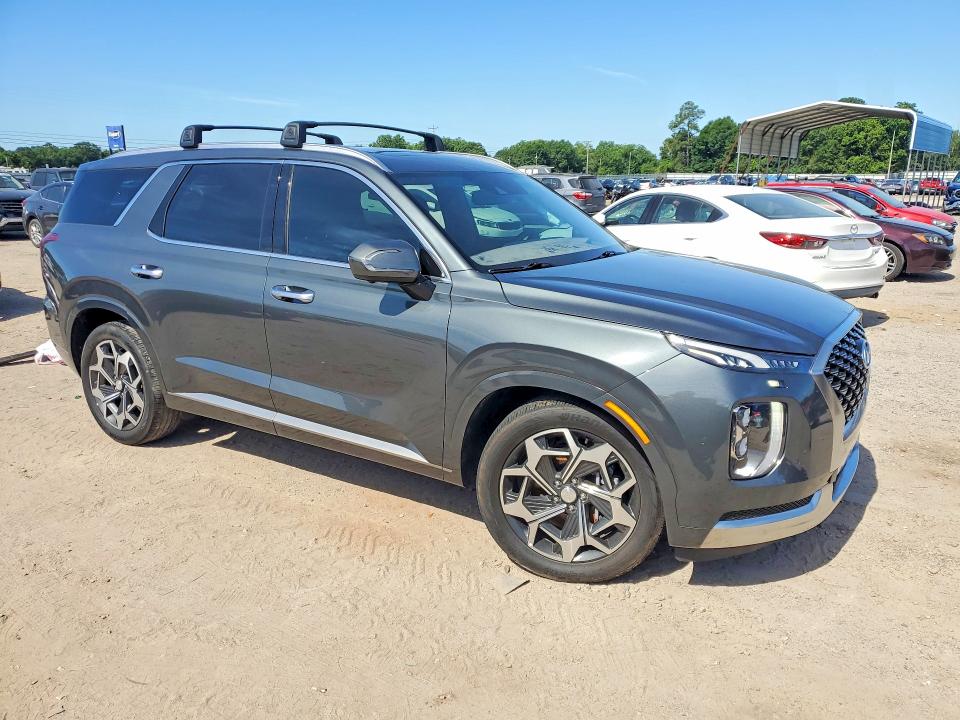 2022 Hyundai Palisade VIN KM8R74HE1NU466669 COPART salvage auction — SIDE, Salvage Title, sold $8,400 on 2026-07-30 (photo 4)