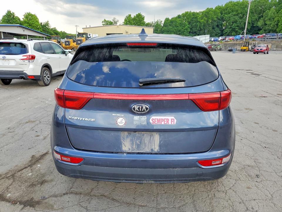 2019 Kia Sportage VIN KNDPMCAC9K7599729 COPART salvage auction — MECHANICAL, NY - MV-907A SALVAGE CERTIFICATE, sold $3,750 on 2026-07-09 (photo 6)