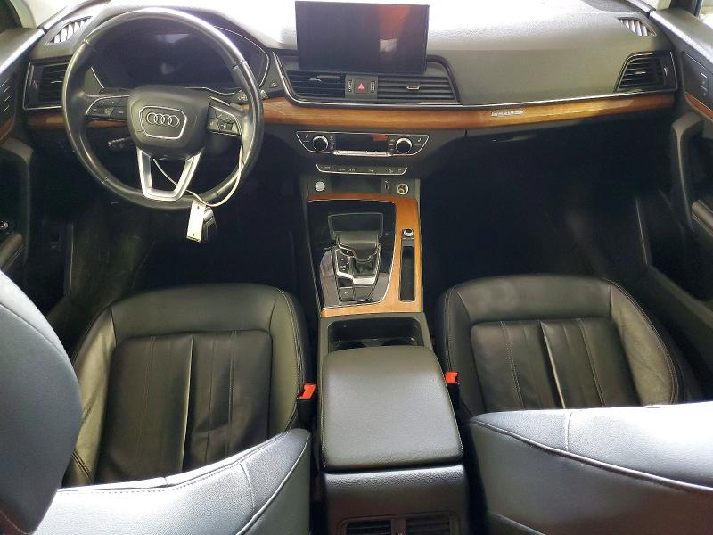 2021 Audi Q5 VIN WA1BAAFY1M2021470 COPART salvage auction — NORMAL WEAR, IL - CERTIFICATE OF TITLE, sold $9,100 on 2026-07-16 (photo 8)