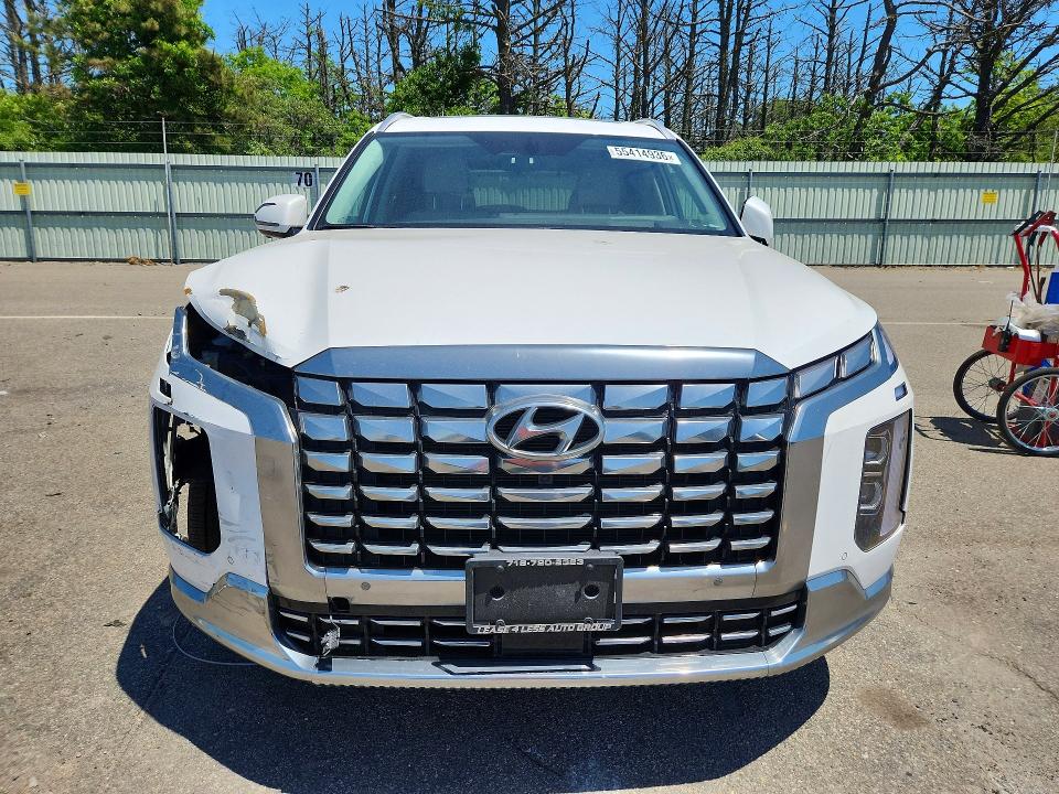 2024 Hyundai VIN KM8R7DGE8RU805810 COPART salvage auction — FRONT END, Ny - Mv-907A Salvage Certificate, sold $16,400 on 2026-07-06 (photo 5)
