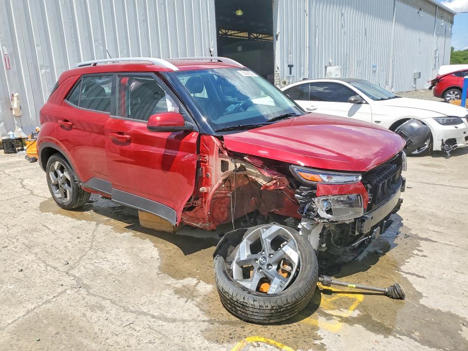 2024 Hyundai Venue VIN KMHRC8A31RU333671 COPART salvage auction — FRONT END, Nj - Cert Of Title-Salvage, sold $2,350 on 2026-07-29 (photo 4)