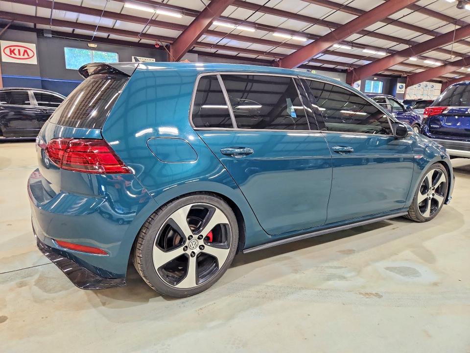 2018 Volkswagen Gti VIN 3VW547AU1JM255062 COPART salvage auction — MECHANICAL, Ma - Cert Of Title-Salvage, sold $4,600 on 2026-07-09 (photo 3)