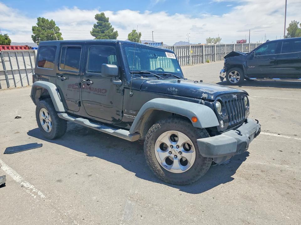 2014 Jeep Wrangler / VIN 1C4HJWDGXEL220861 COPART salvage auction — FRONT END, Salvage Title, sold $2,699 on 2026-08-12 (photo 4)