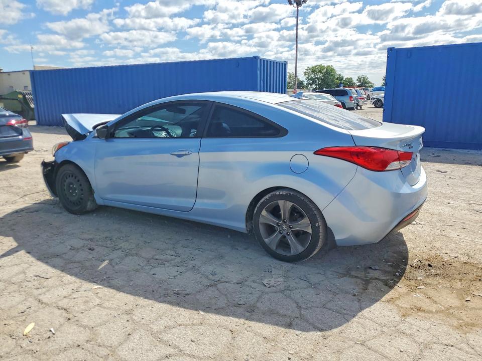 2013 Hyundai Elantra VIN KMHDH6AE8DU013354 COPART salvage auction — FRONT END, In - Cert Of Title-Salvage Title, sold $325 on 2026-07-21 (photo 2)