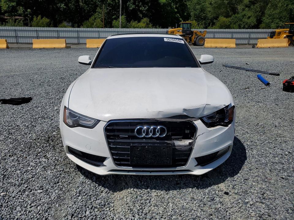 2013 Audi VIN WAUCFAFR7DA013705 COPART salvage auction — FRONT END, Nc - Salvage Certificate Of Title, sold $2,100 on 2026-08-27 (photo 5)