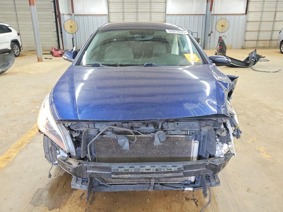 2017 Hyundai Sonata VIN 5NPE34AF2HH556039 COPART salvage auction — FRONT END, Nc - Salvage Certificate Of Title, sold $175 on 2026-07-29 (photo 5)