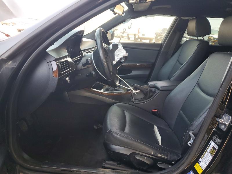 2009 BMW 3er VIN WBAPH53599A448849 COPART salvage auction — FRONT END, Ca - Salvage Certificate, sold $425 on 2026-07-09 (photo 7)