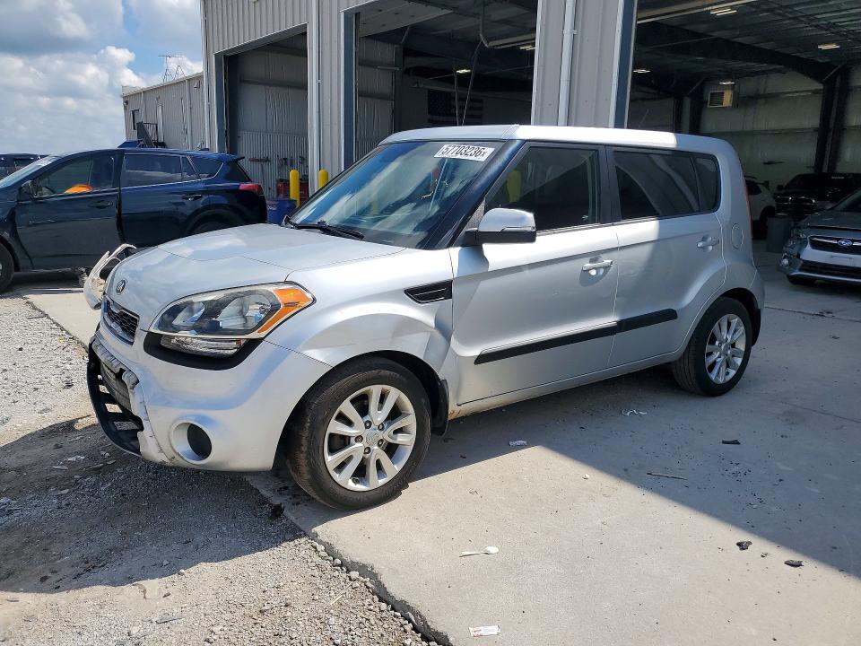 2013 Kia Soul VIN KNDJT2A60D7550192 COPART salvage auction — FRONT END, Ne - Cert Of Title-Salvage, sold $825 on 2026-07-14 (photo 1)