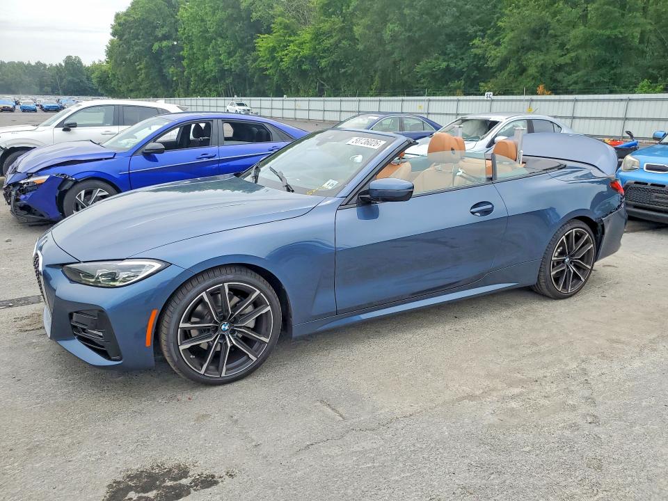 2024 BMW 4er VIN WBA43AT05RCR28888 COPART salvage auction — REAR END, Nj - Cert Of Title-Salvage, sold $16,700 on 2026-08-27 (photo 1)