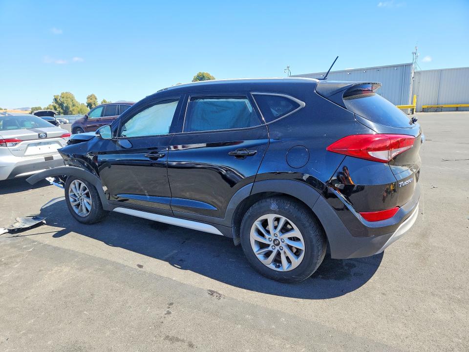 2017 Hyundai Tucson VIN KM8J33A21HU354669 COPART salvage auction — FRONT END, CA - SALVAGE CERTIFICATE, sold $300 on 2026-07-13 (photo 2)