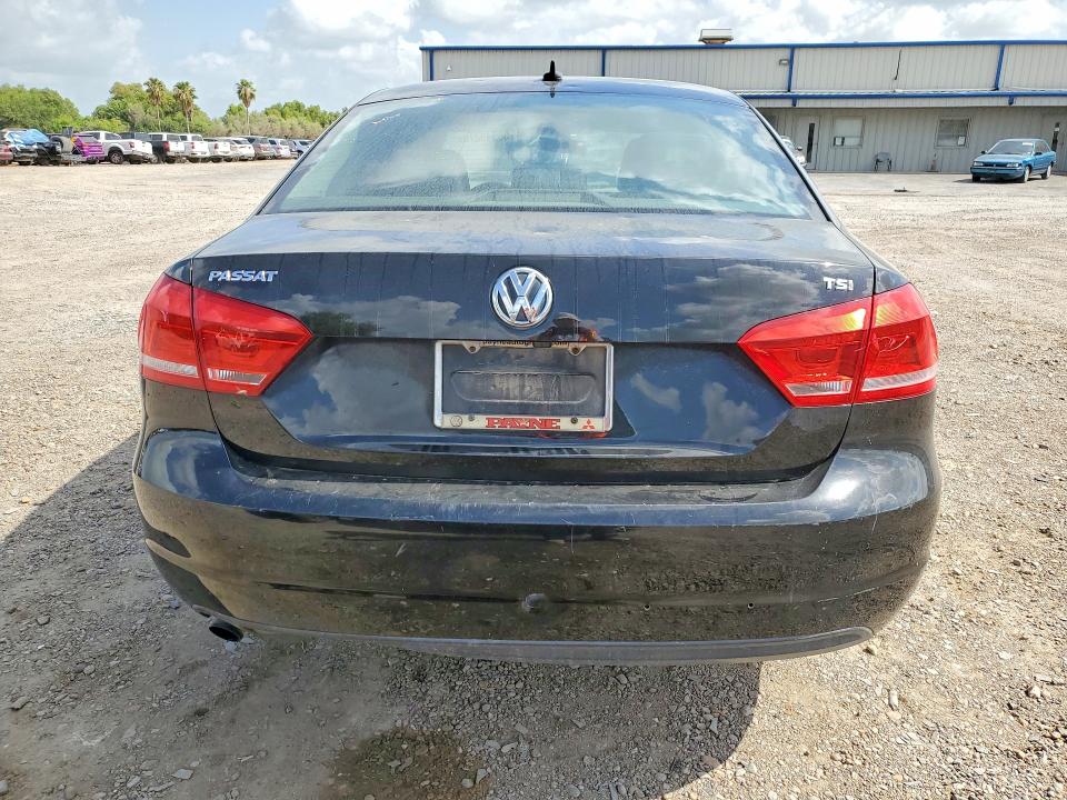 2015 Volkswagen Passat VIN 1VWAS7A38FC079678 COPART salvage auction — SIDE, TX - SALVAGE VEHICLE TITLE, sold $1,250 on 2026-07-19 (photo 6)