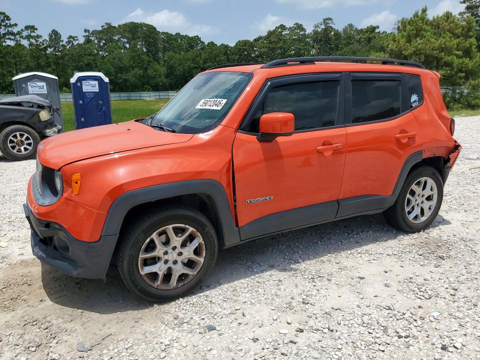 2015 Jeep Renegade VIN ZACCJBBT9FPB88467 COPART salvage auction — REAR END, Nj - Cert Of Title-Salvage, sold $2,100 on 2026-07-28 (photo 1)